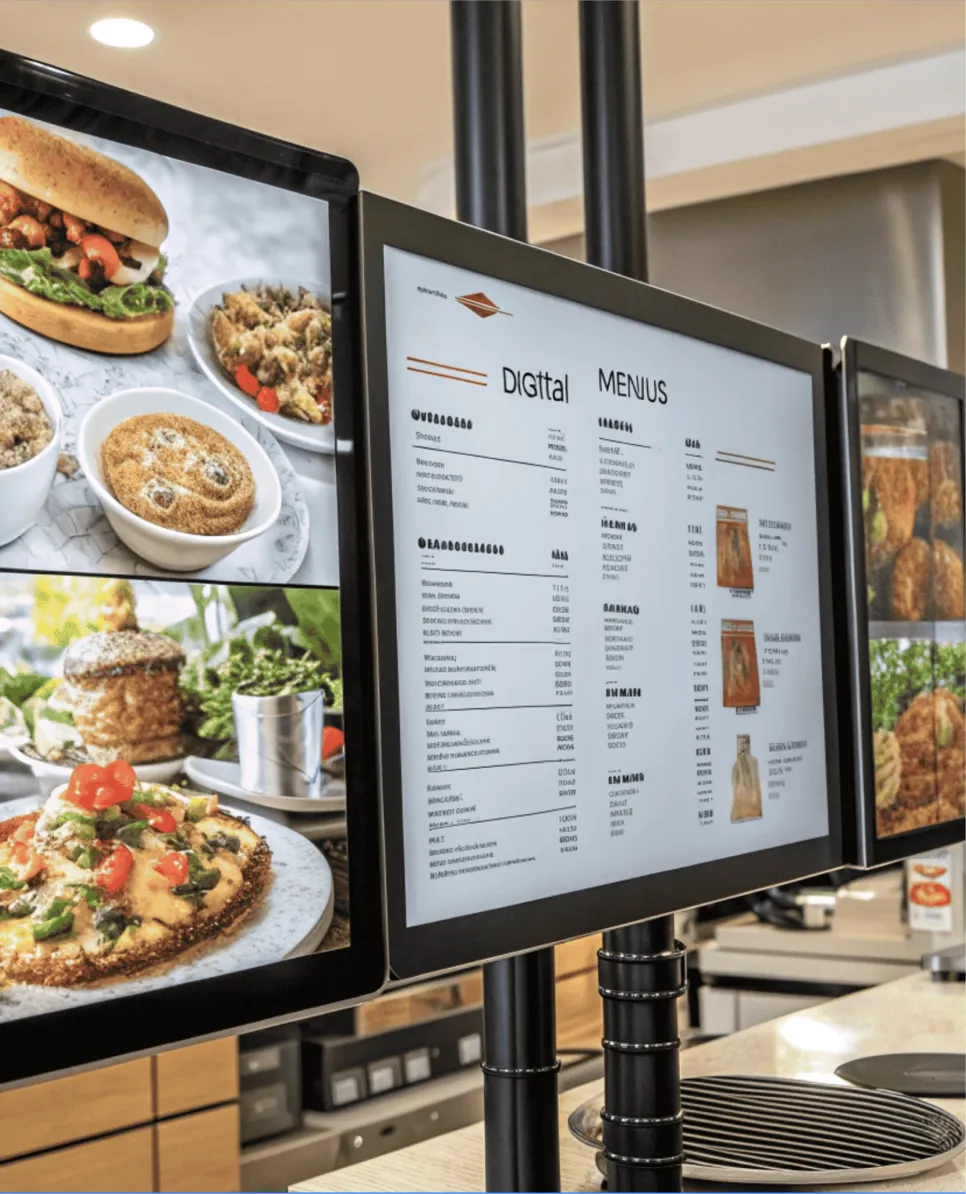 Digital Interactive Menus