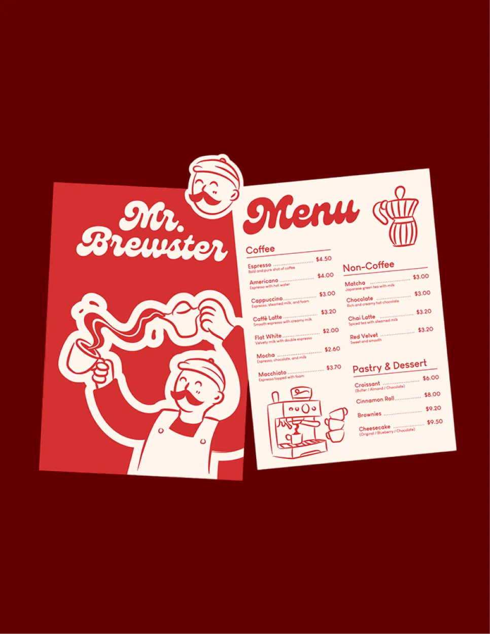 Restaurant & Café Menus
