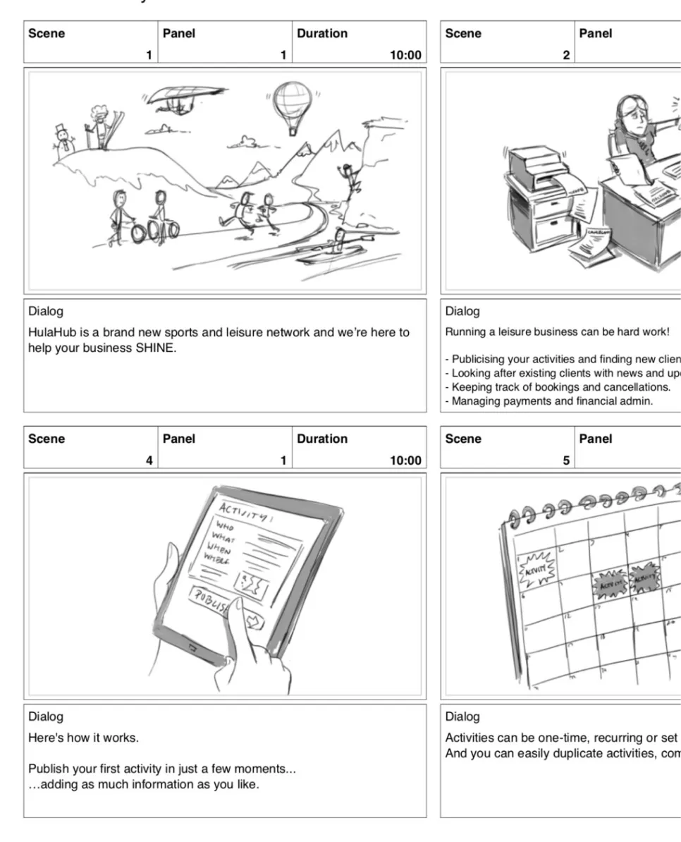 Explainer Video Storyboards