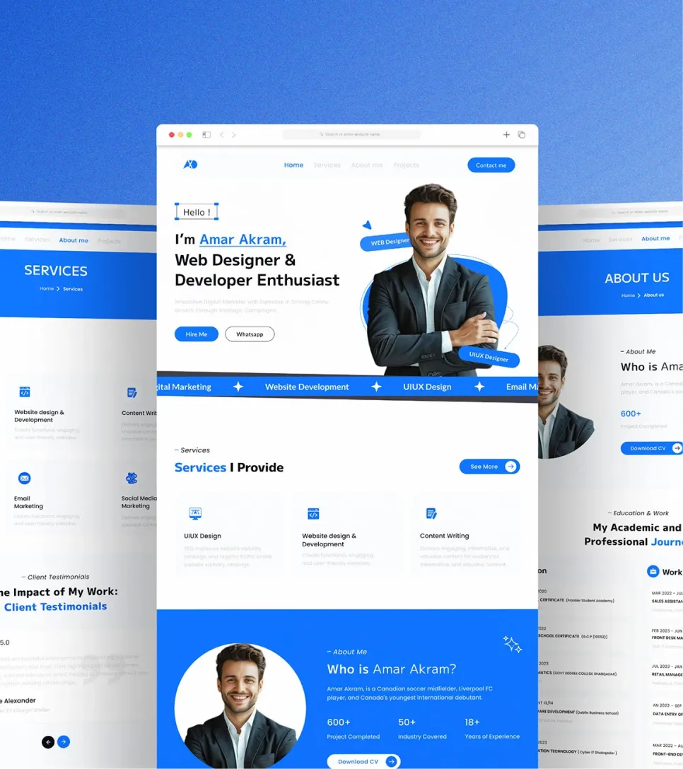 Portfolio & Creative Sites